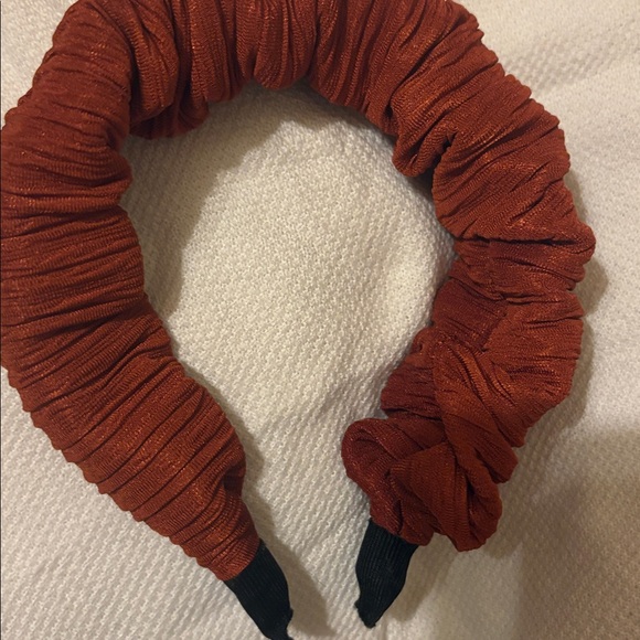 Anthropologie Accessories - NWOT Anthropologie  Ruched  dark rust Headband